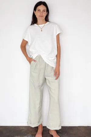 Pleated Flare Pant