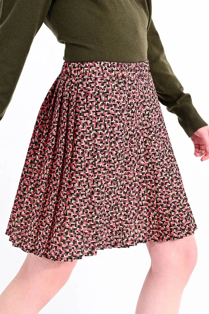 PLEATED SKIRT