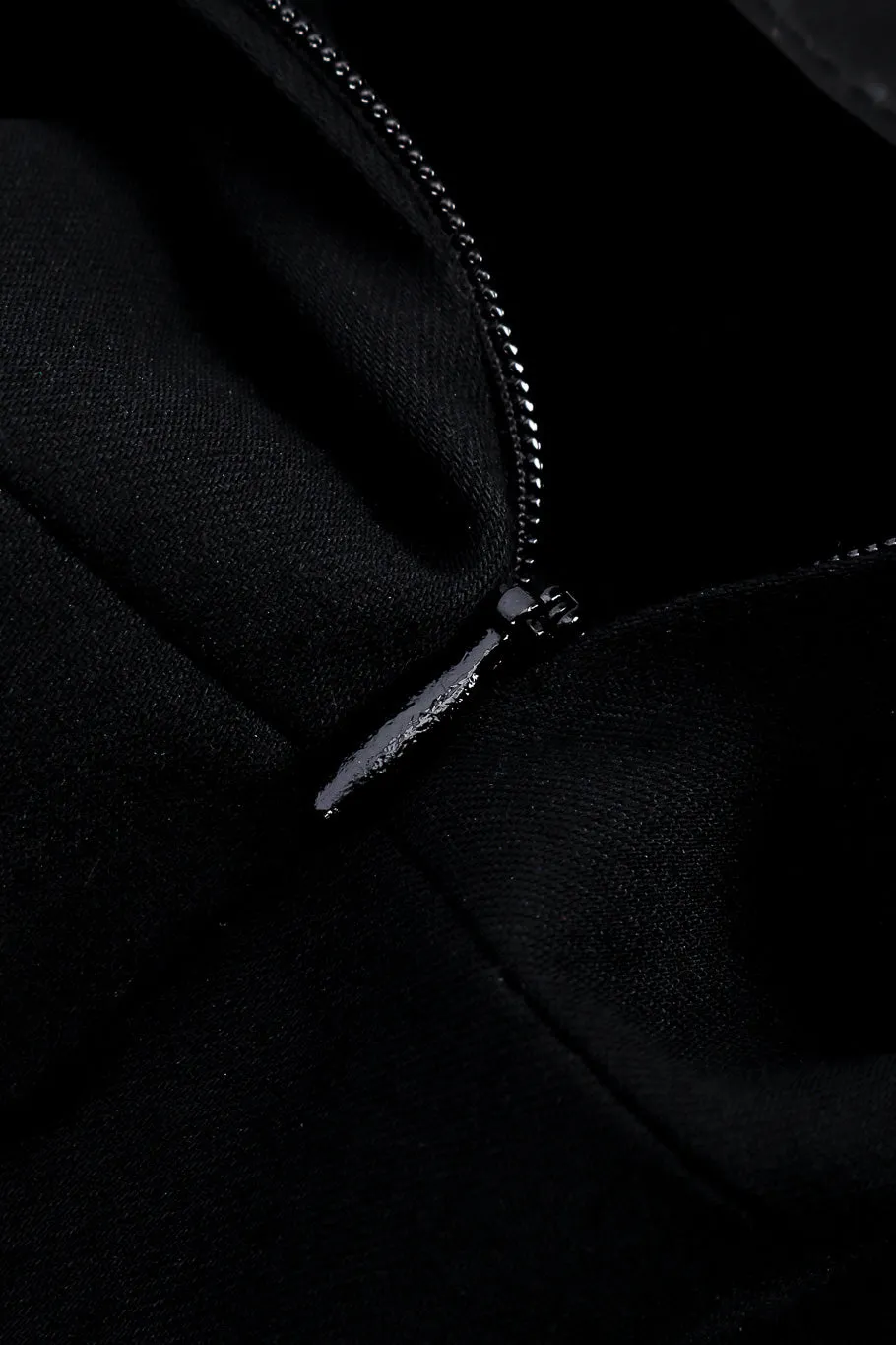 Pleated Wool Jumpsuit
