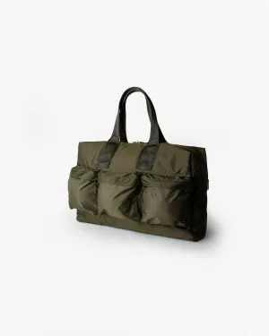 Porter - Yoshida & Co. - Force 2Way Duffle Bag - Olive