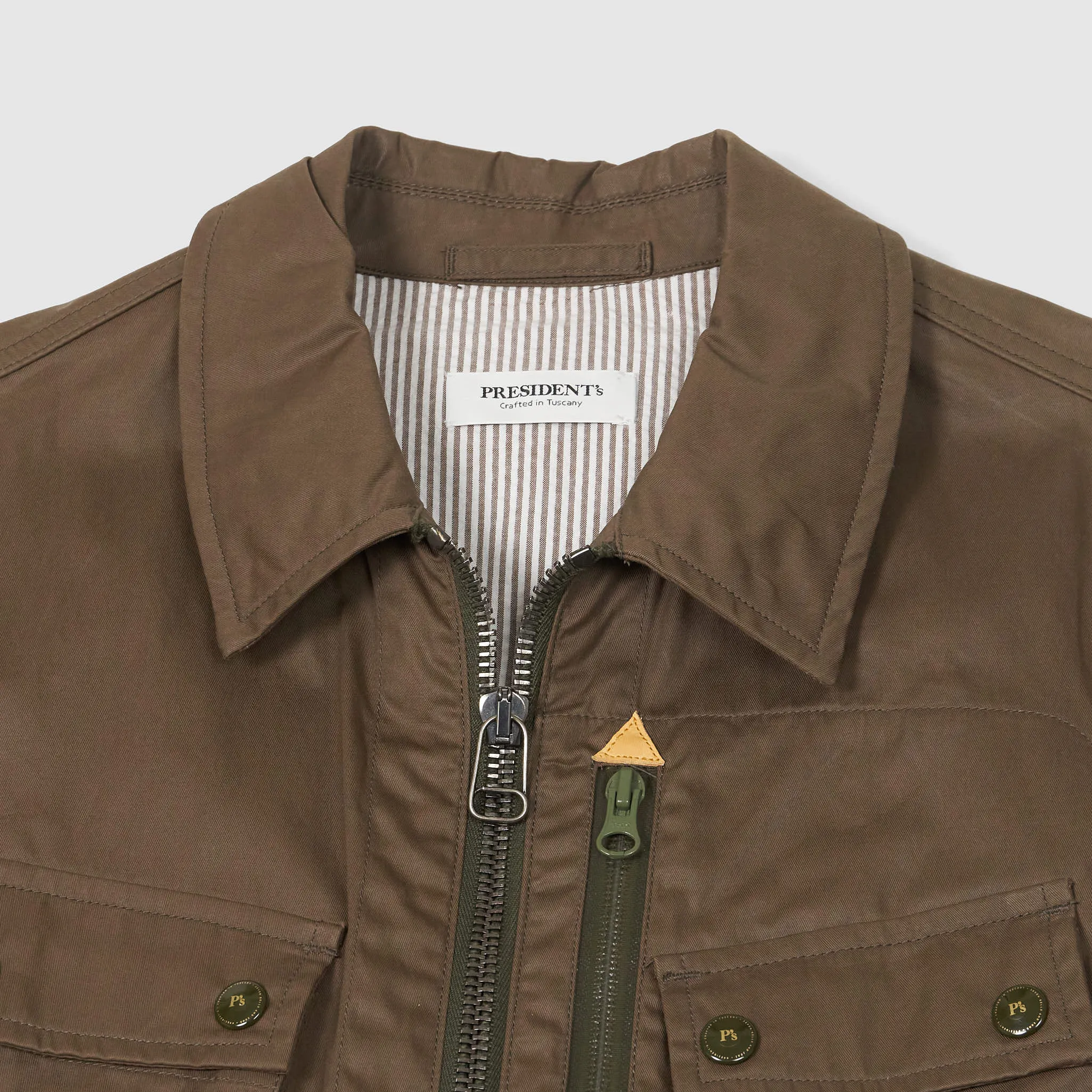 President's Water-Resistant Beewax Treatment Field Jacket