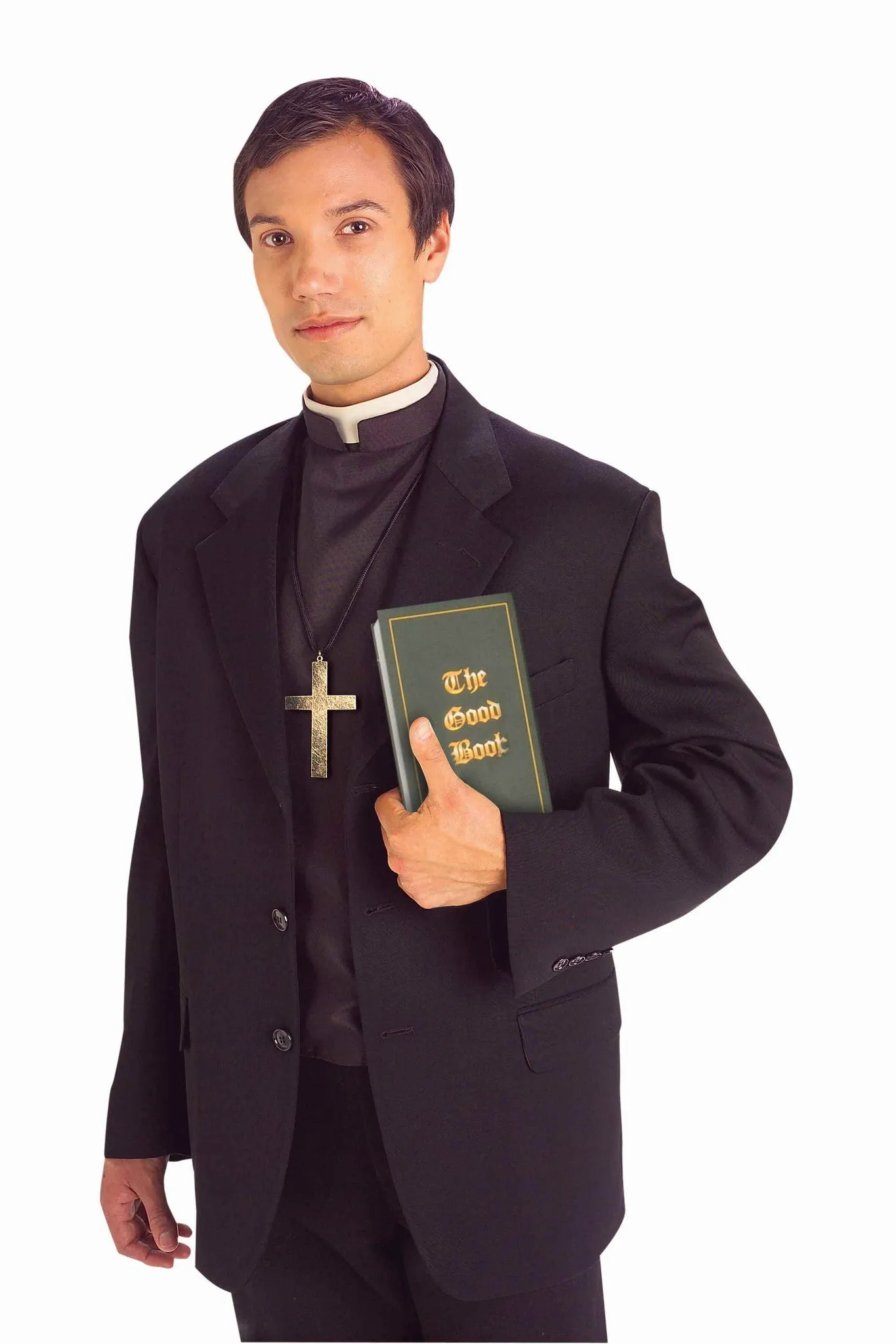 Priest Shirt Front with Collar