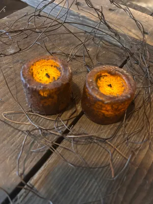 Prim Grungy Tea Lights