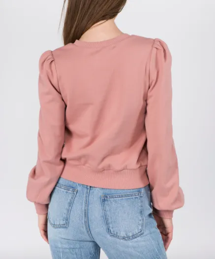 Puff Long Sleeve Sweatshirt