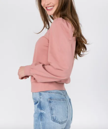 Puff Long Sleeve Sweatshirt
