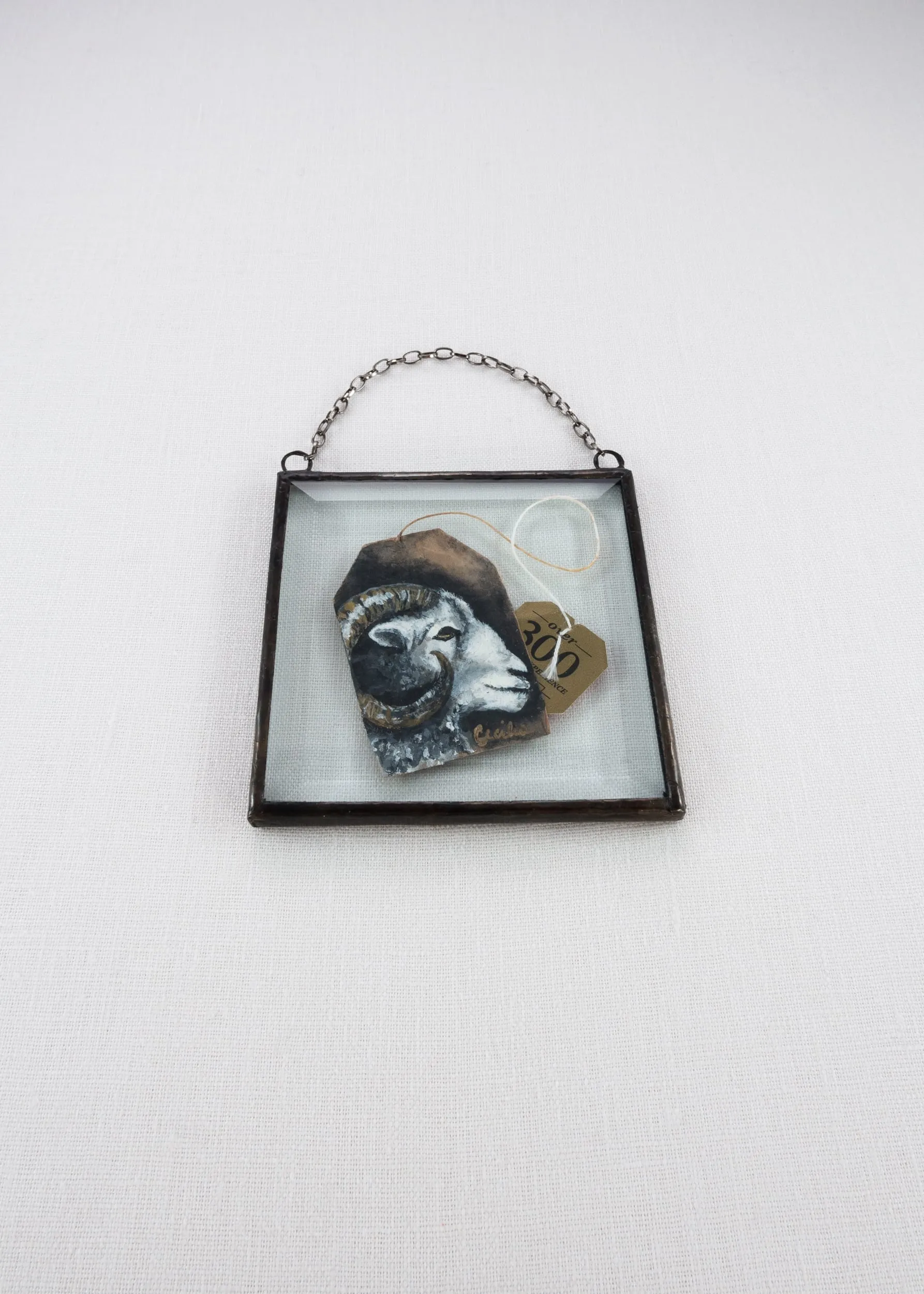 Rami Tea Bag Painting
