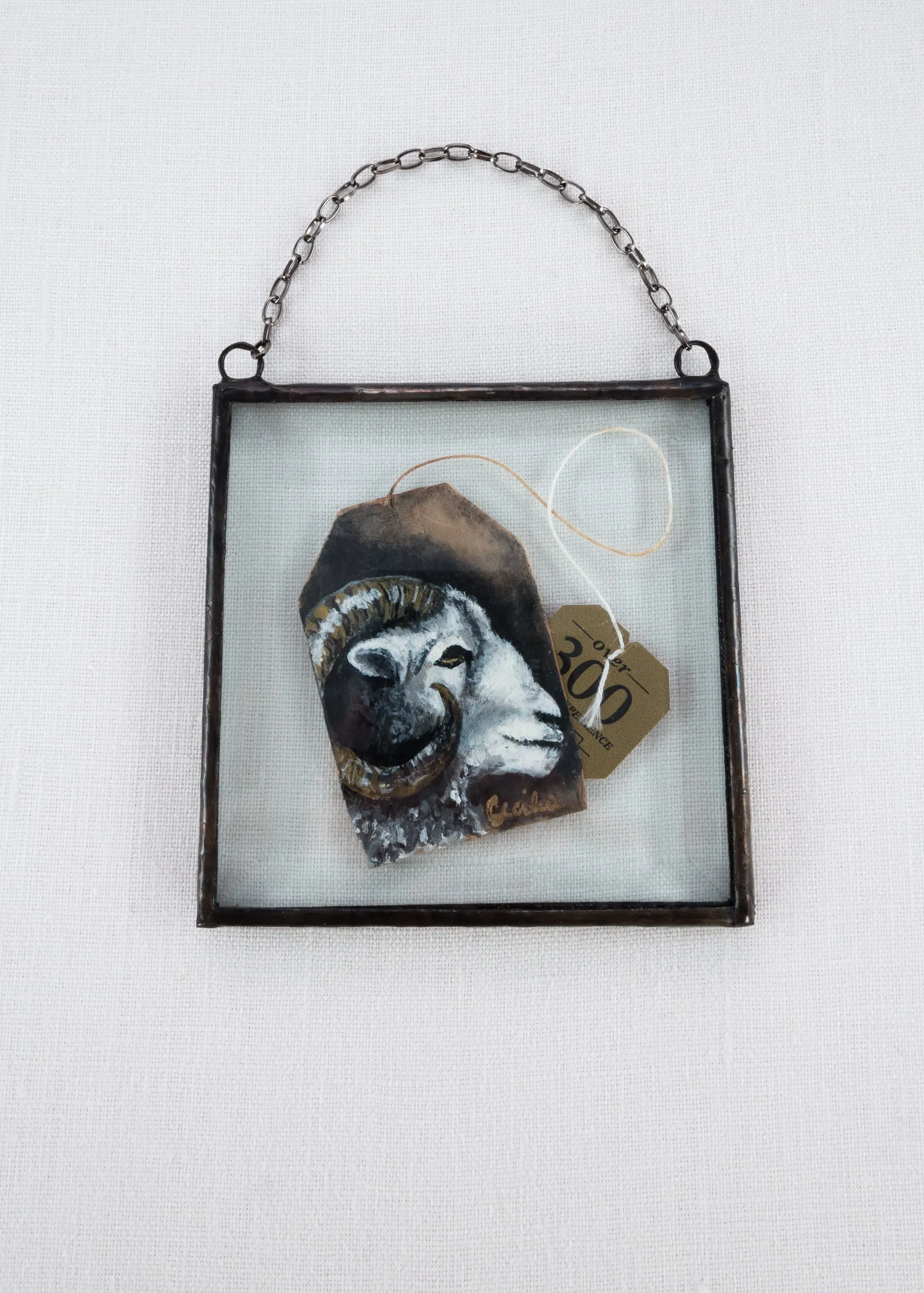 Rami Tea Bag Painting