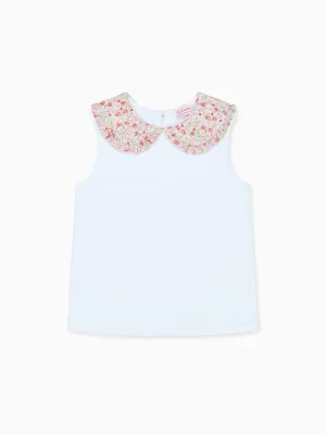 Red Floral Florentina Girl Top