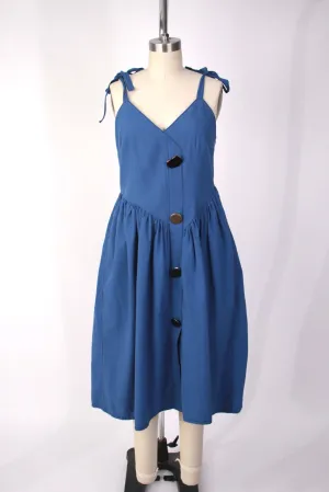 Rejina Pyo Pleated Oversize Button Dress