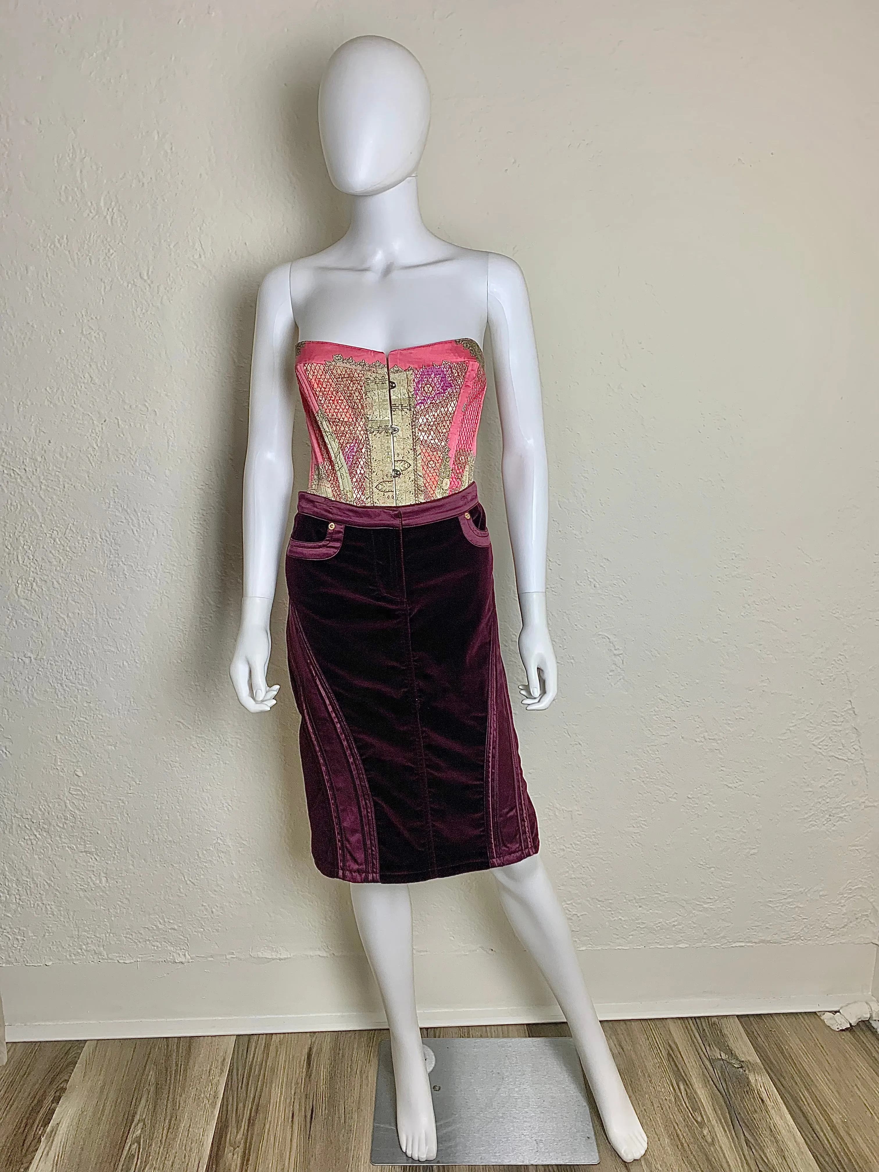 Roberto Cavalli FW 2004 Skirt