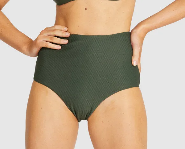 Rococco Ultra High Waist Pant - Olive