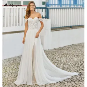 Roycebridal Lace Wedding Dresses A-line Sexy