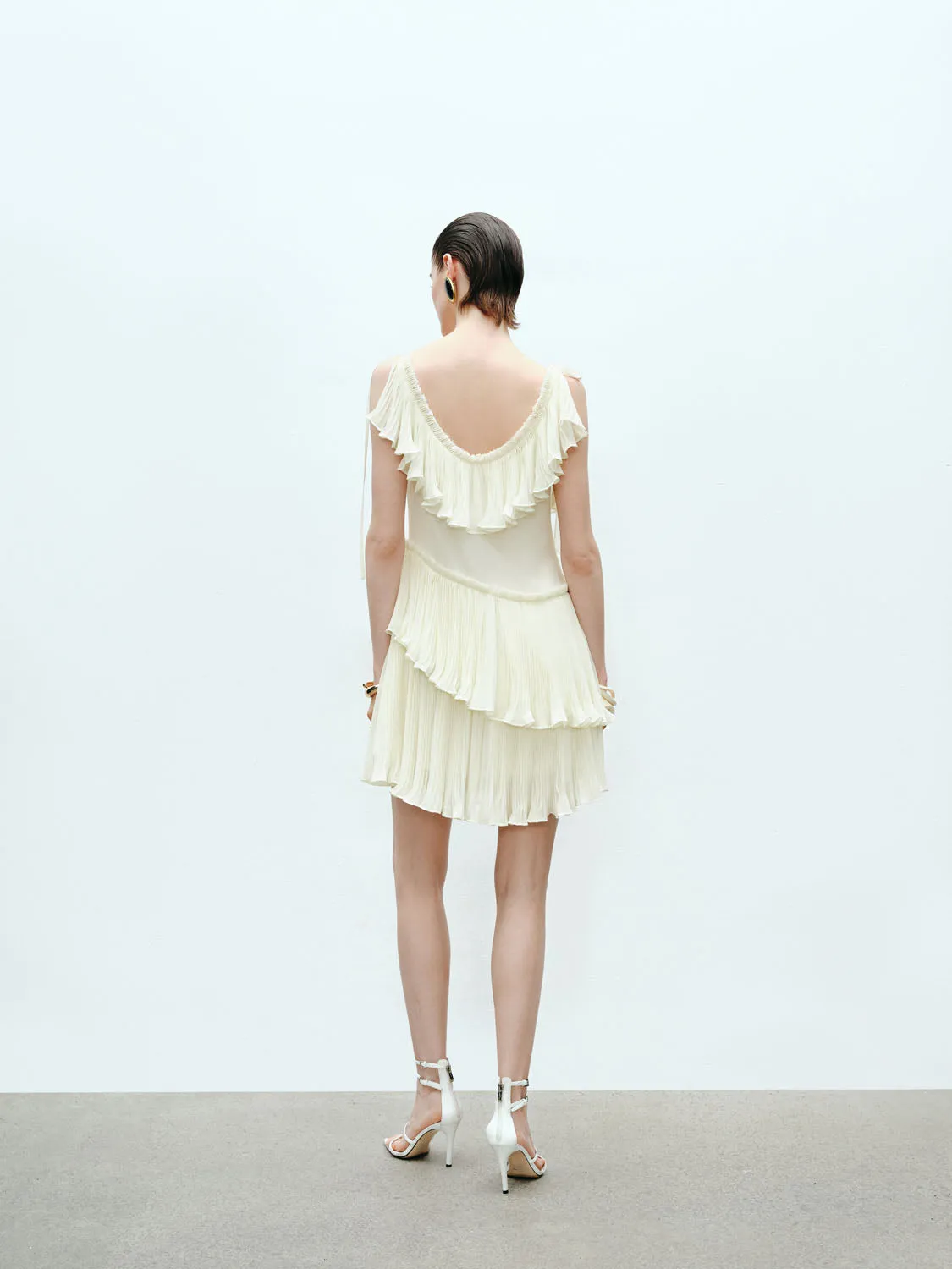 Ruffle Hem A-Line Dresses
