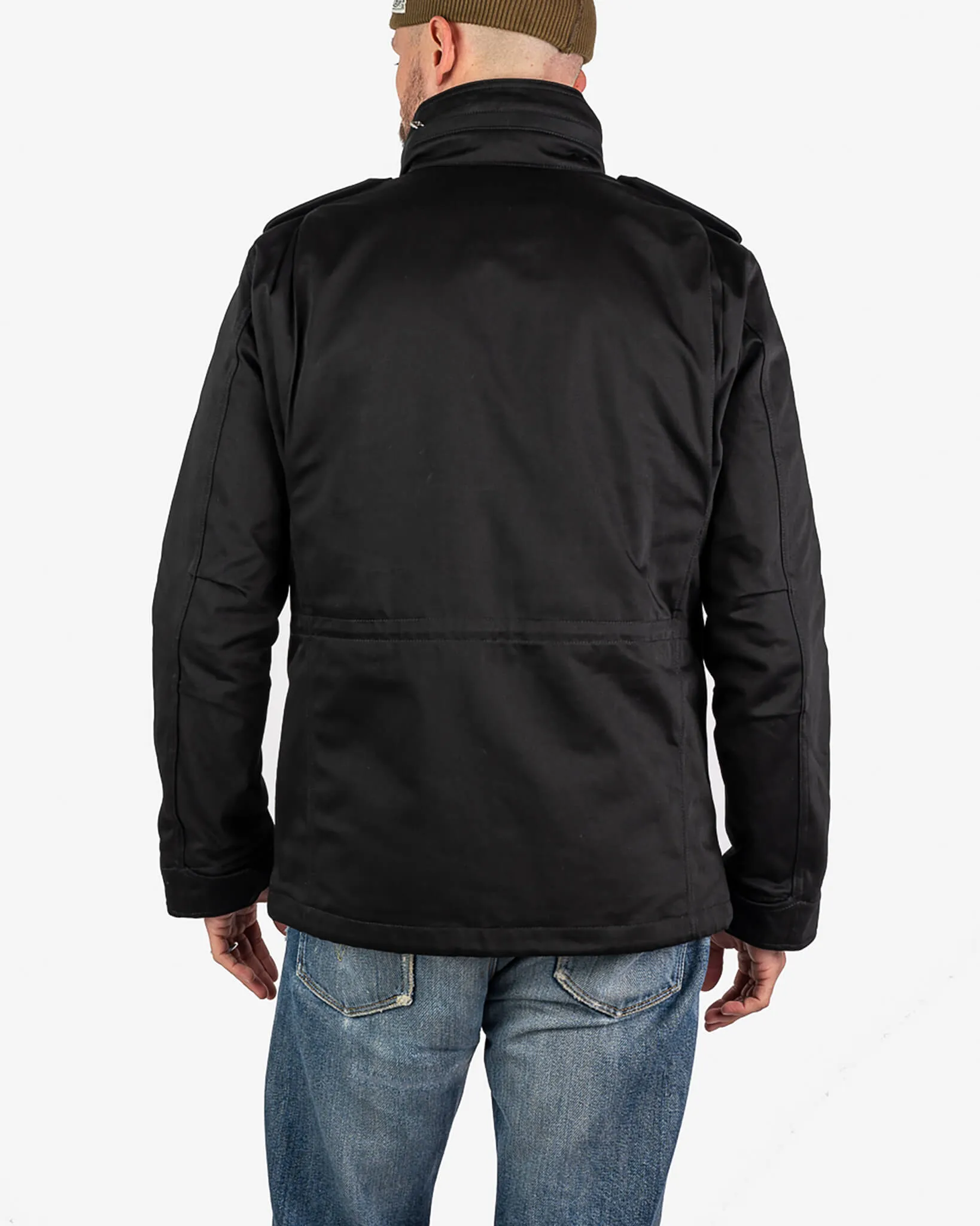 Sateen M65 Field Jacket - Black