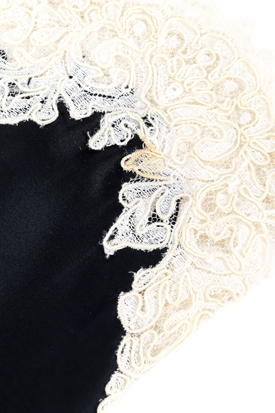 Satin and Lace Shift Dress