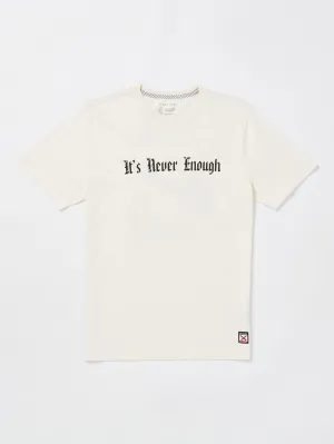 Schroff X Volcom Chainshaw T-Shirt - Off White