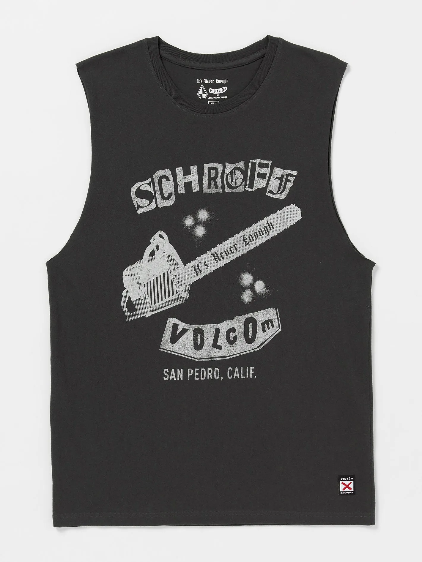 Schroff X Volcom Ärmelloses T-Shirt - Stealth