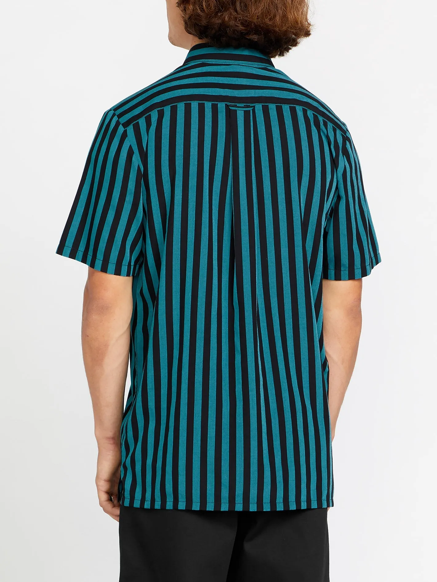 Schroff X Volcom Streifenshirt - Dusty Aqua