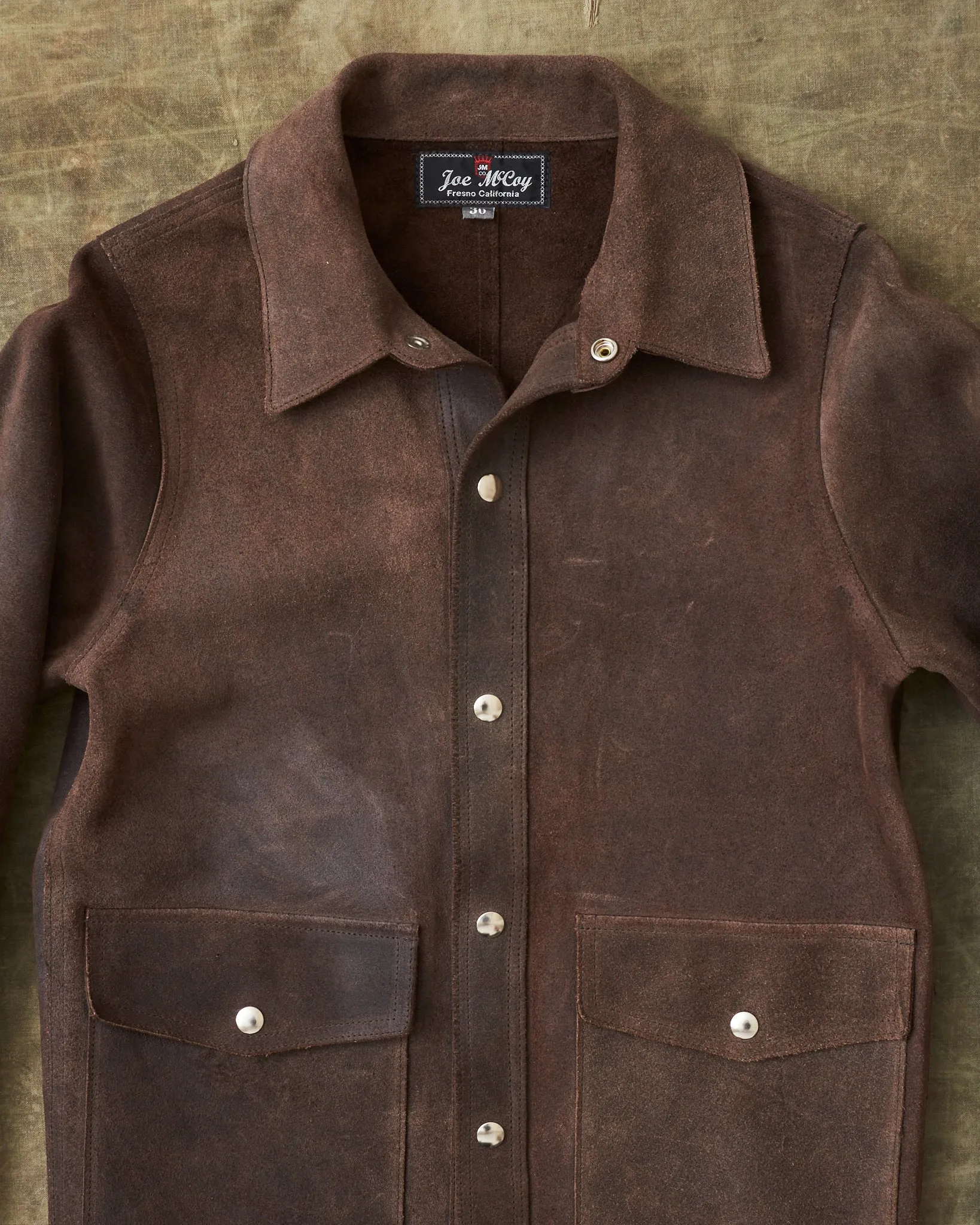 Second Hand Joe McCoy Welders Jacket Size 36