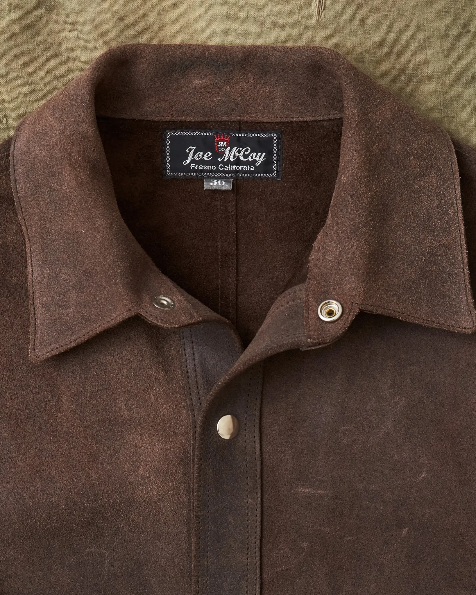 Second Hand Joe McCoy Welders Jacket Size 36