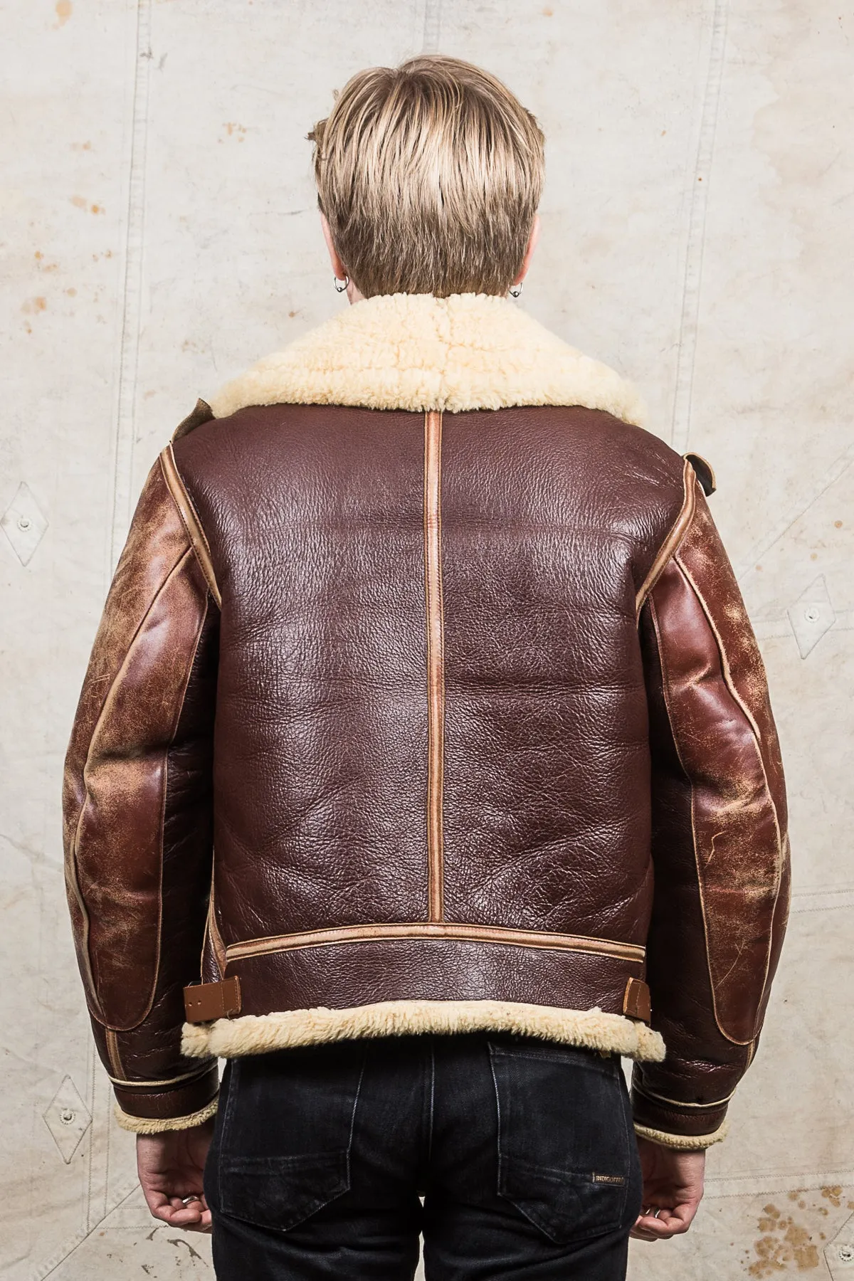 Secondhand Real McCoys Leather B-3 Flight Jacket