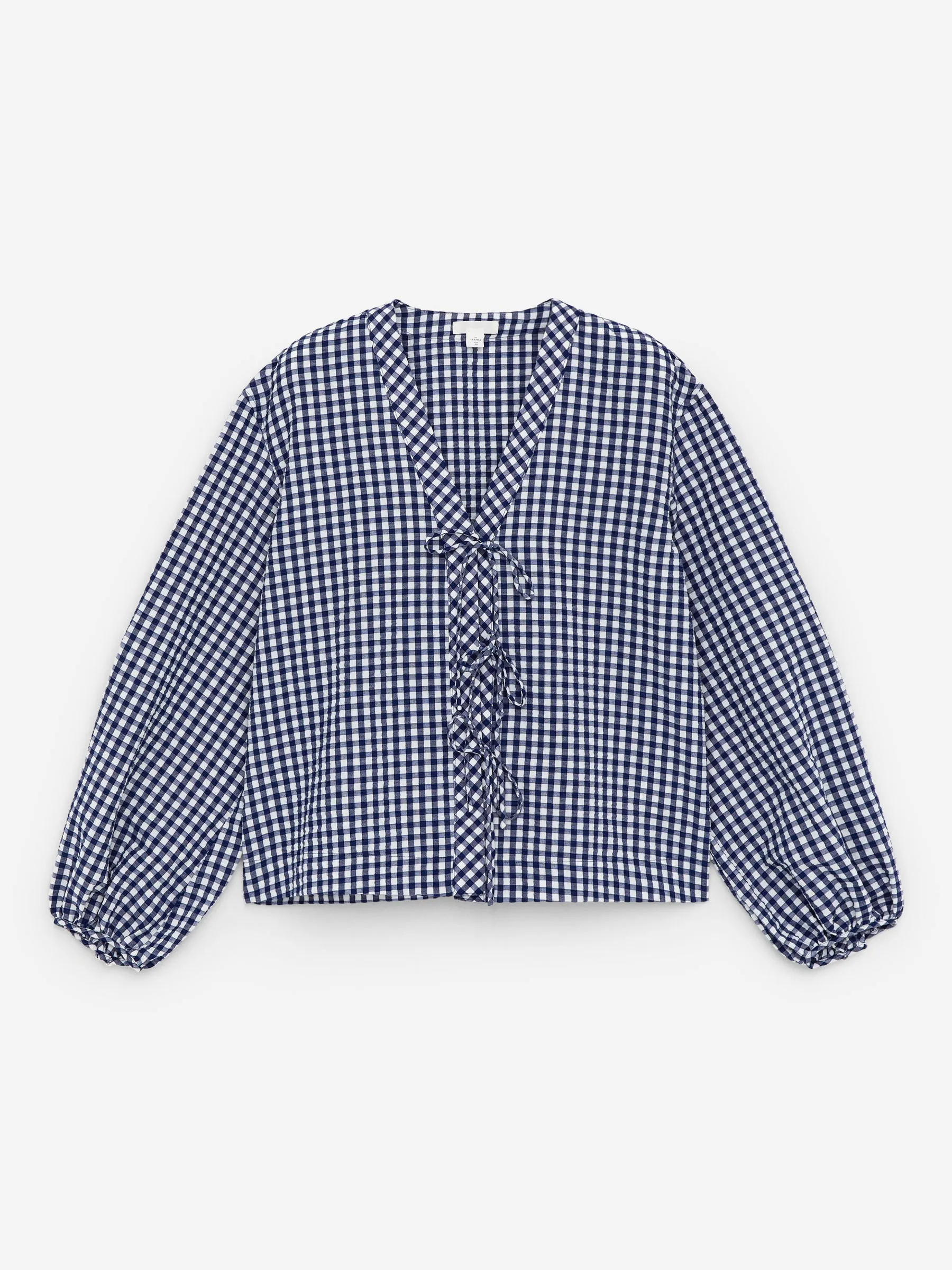 Seersucker Blouse