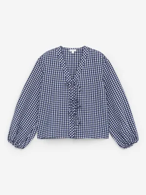 Seersucker Blouse