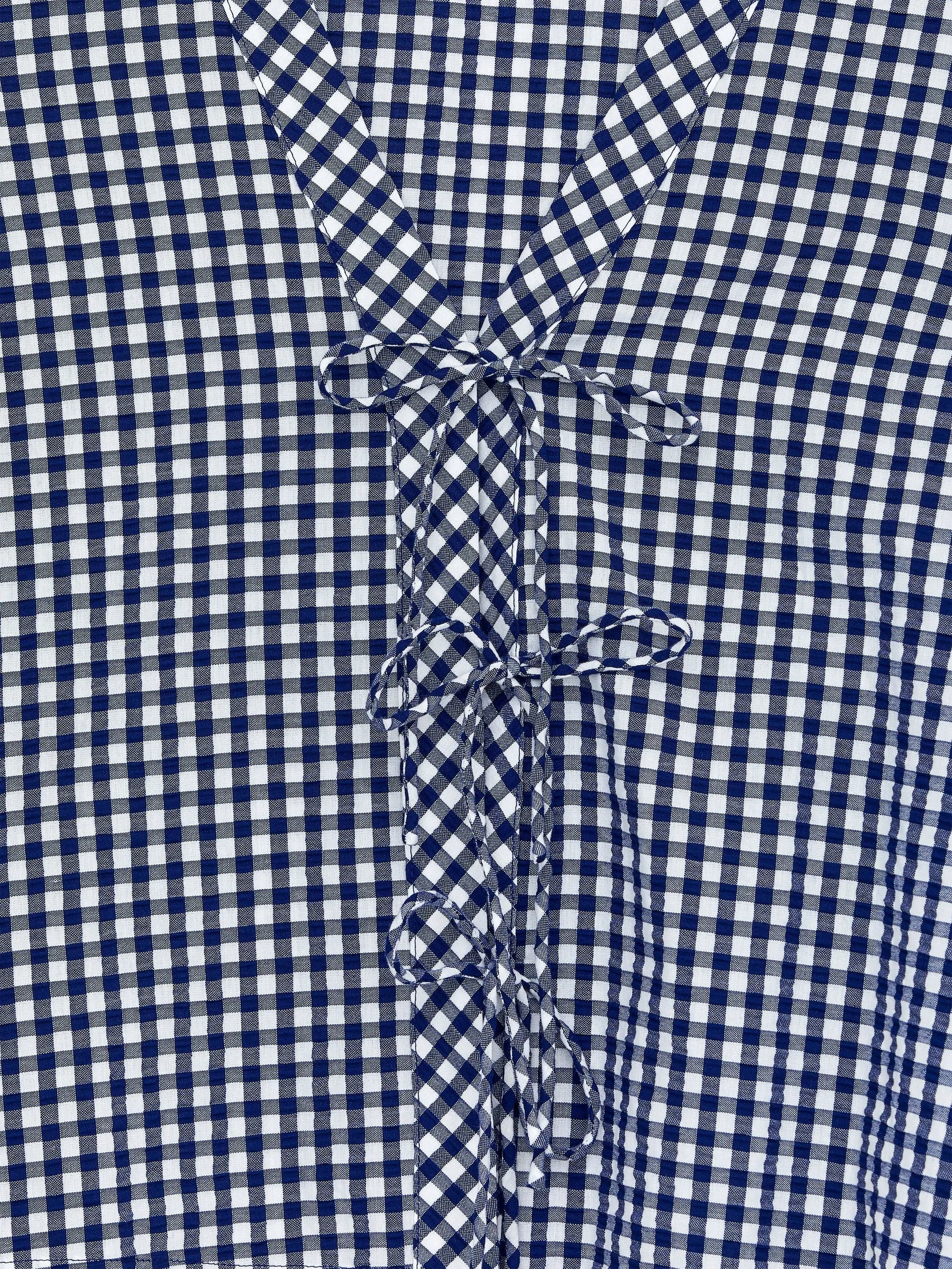 Seersucker Blouse