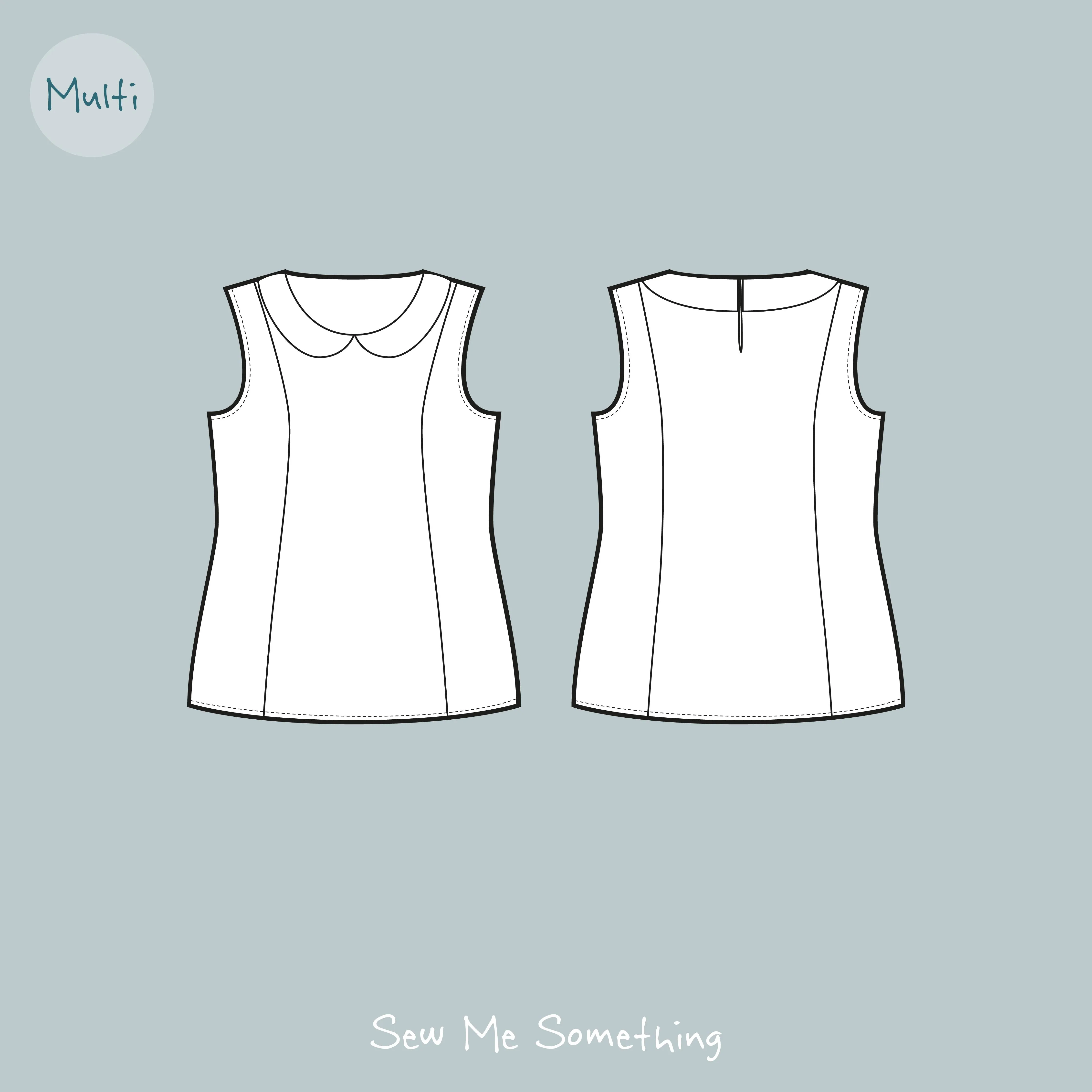 Sew Me Something Iris Top PDF Sewing Pattern