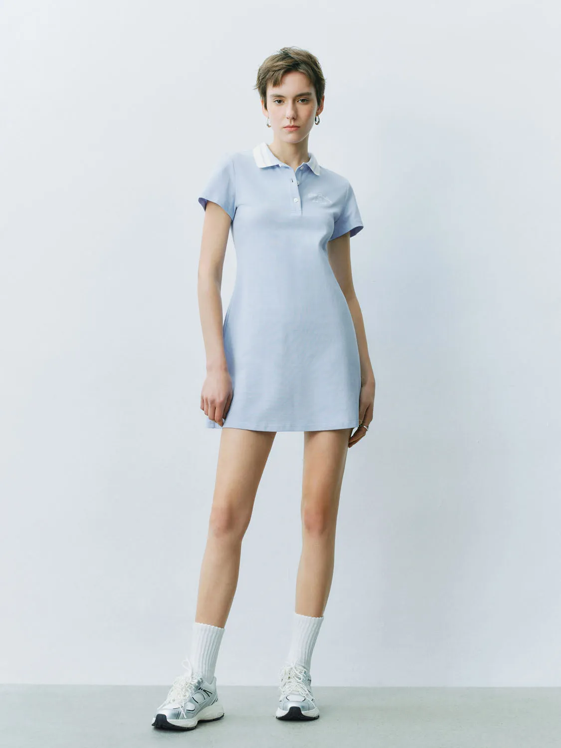 Shirt Collar A-Line Dresses