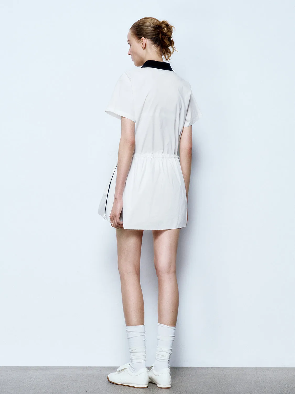 Shirt Collar A-Line Dresses