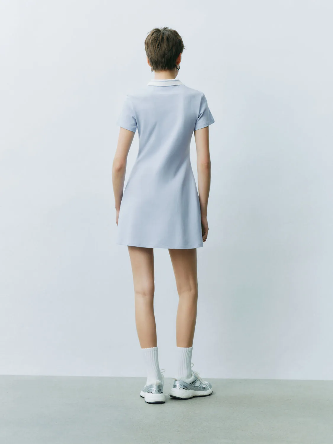 Shirt Collar A-Line Dresses