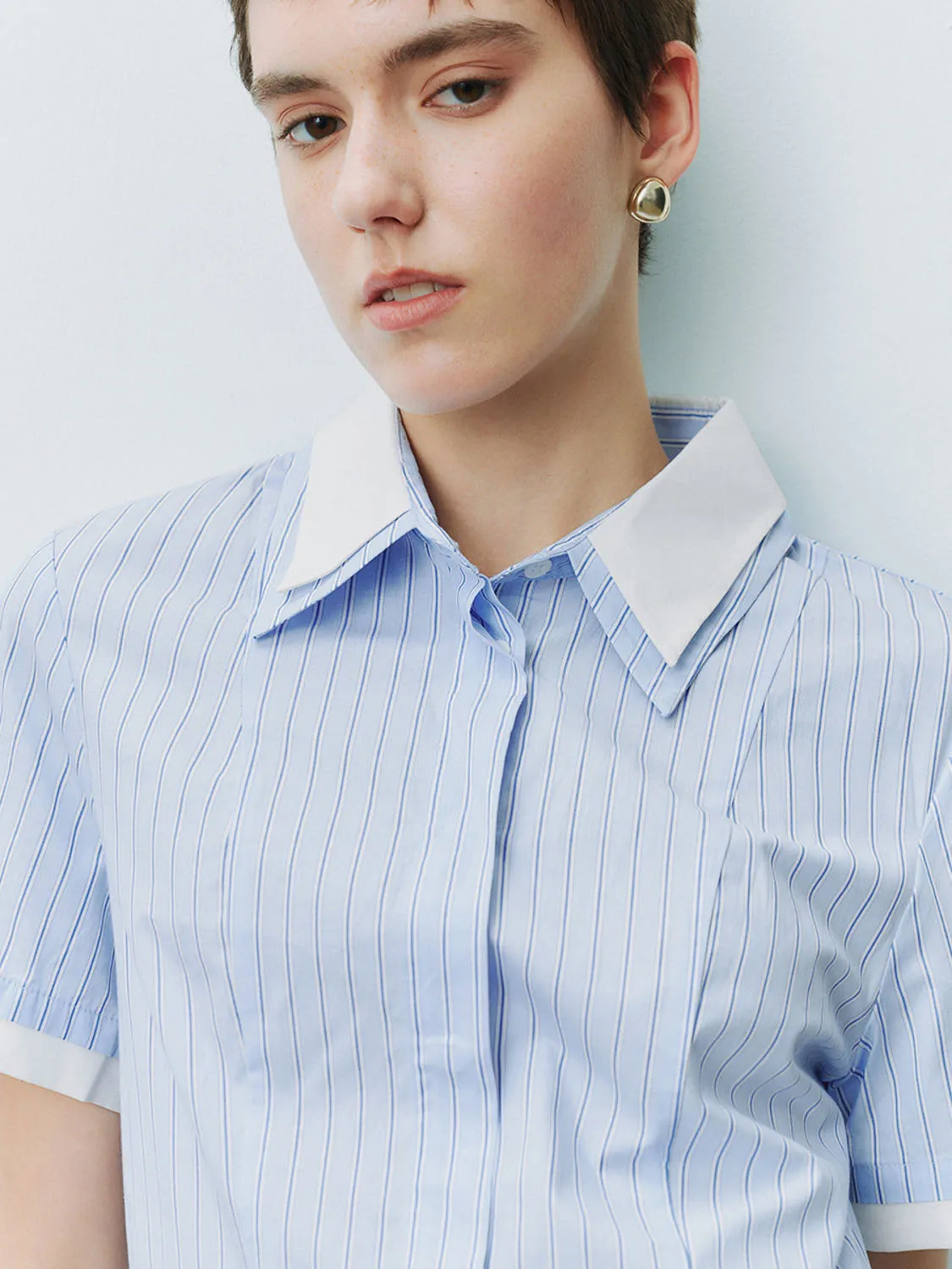 Short Sleeve A-Line Dresses