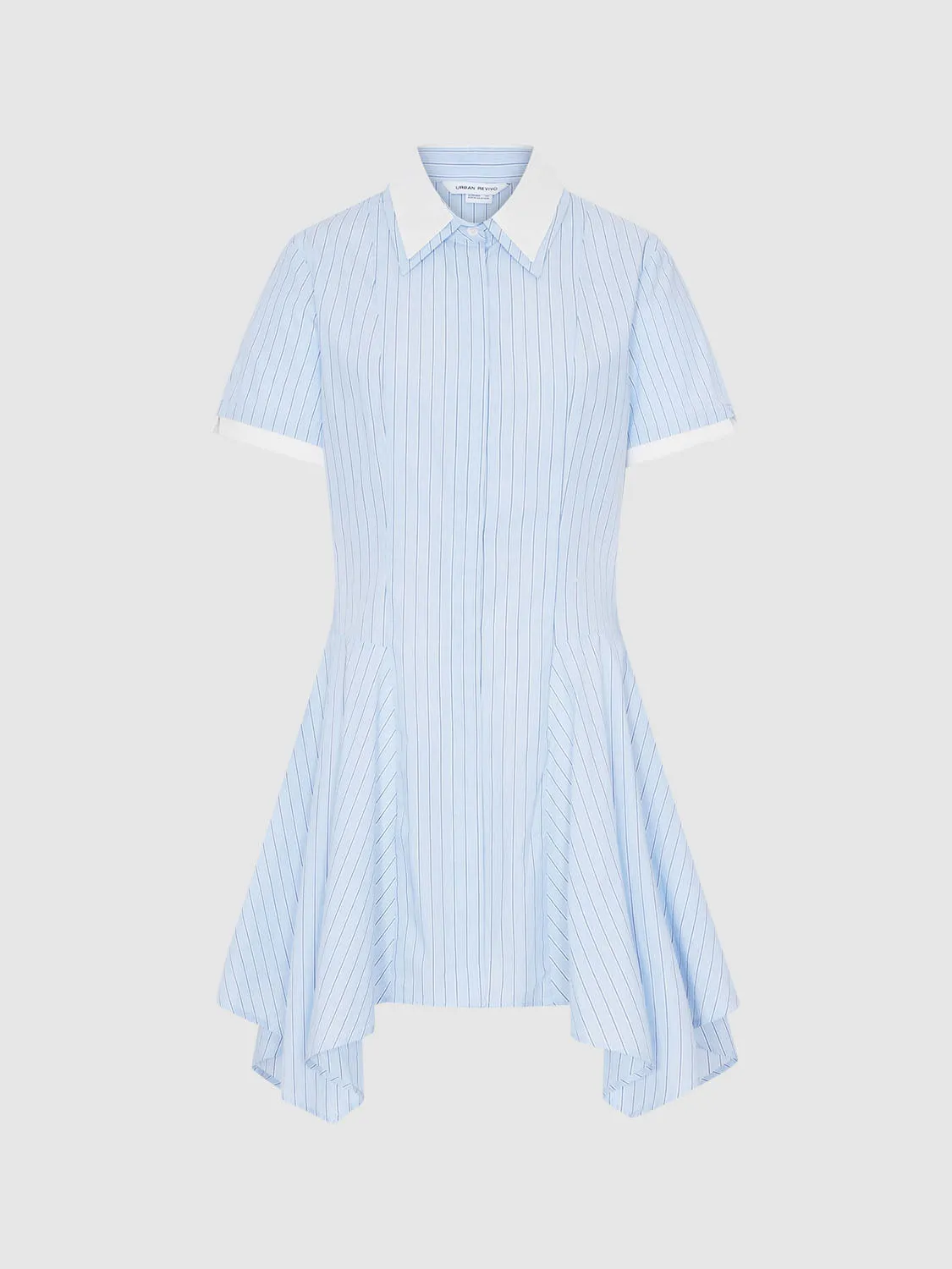 Short Sleeve A-Line Dresses