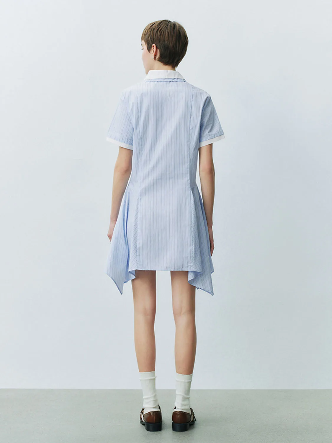 Short Sleeve A-Line Dresses