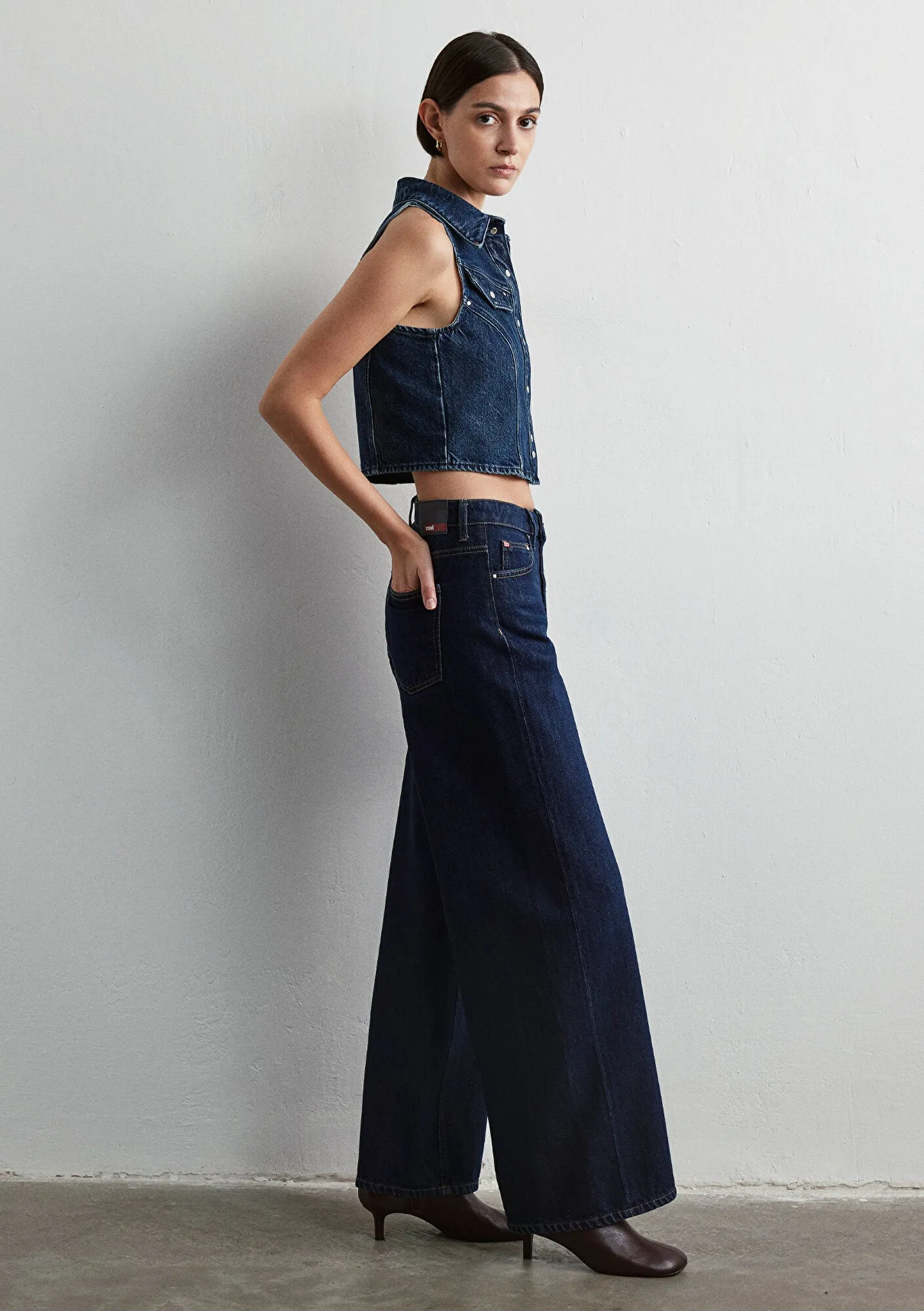 Siena Button Up Rinse Icon Jean Pants