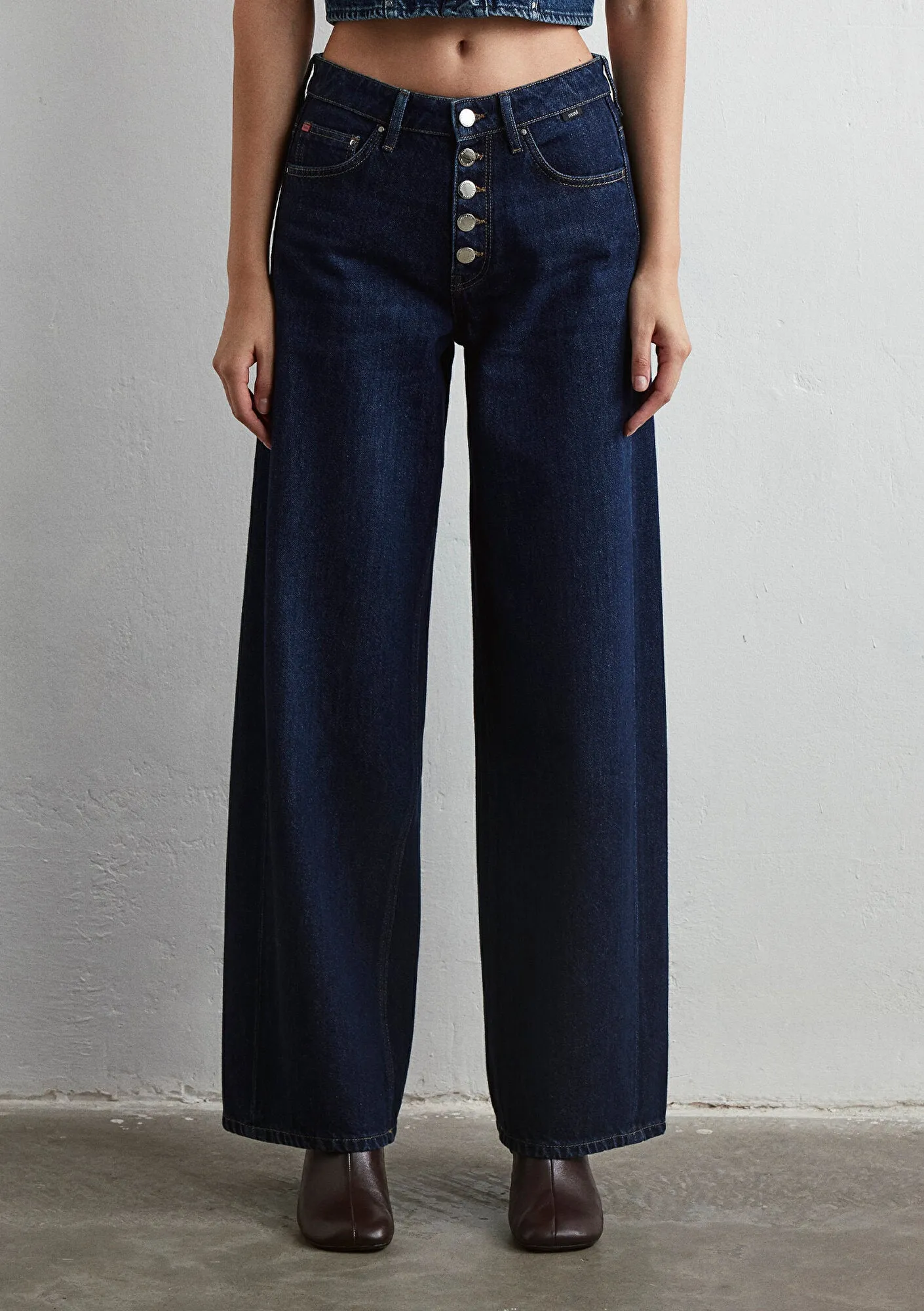 Siena Button Up Rinse Icon Jean Pants