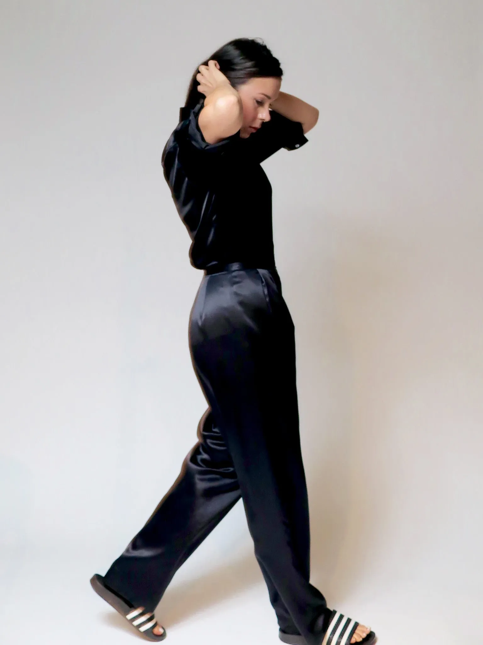 Silk Wide Legs