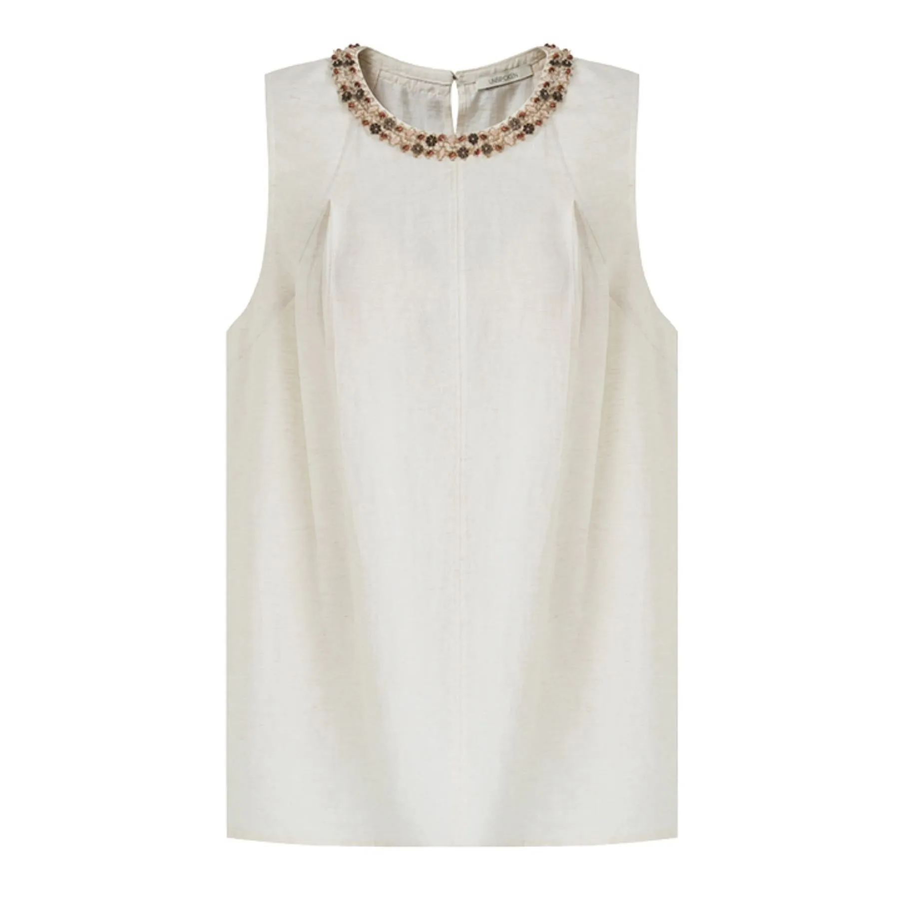 Simple Union Collar Vest