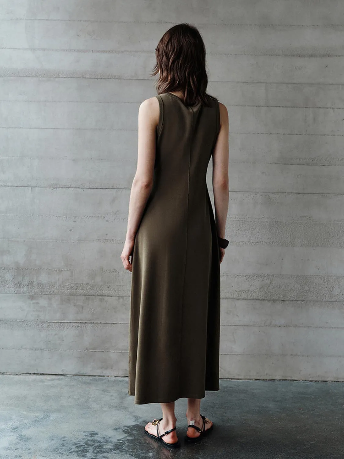 Sleeveless A-Line Dresses