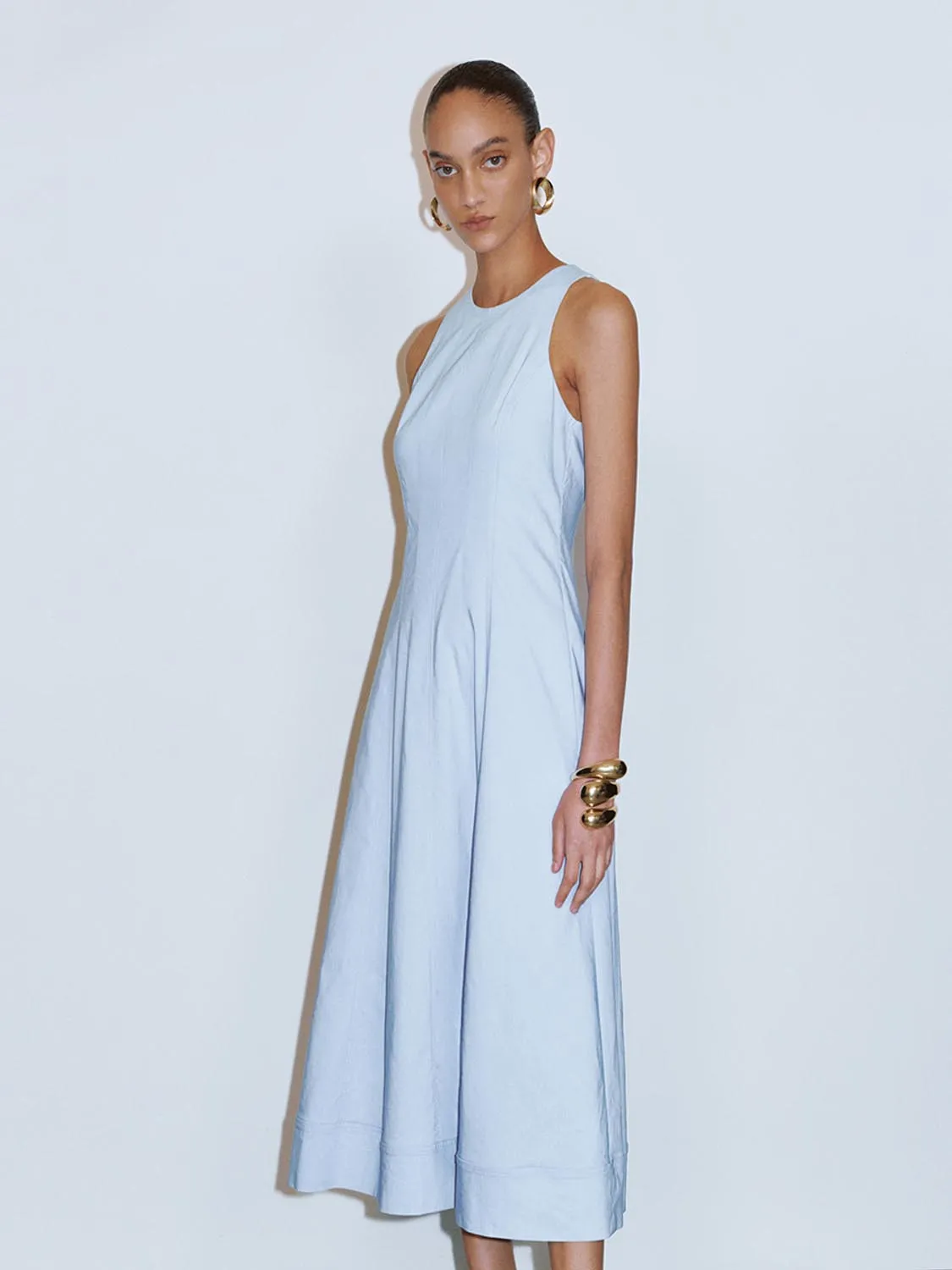 Sleeveless A-Line Dresses