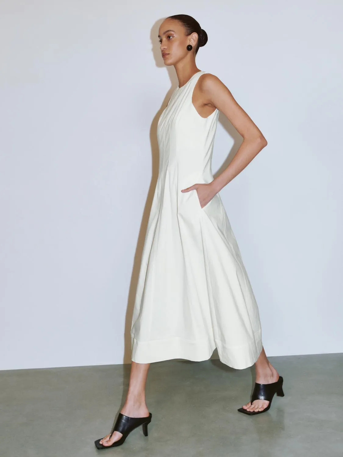 Sleeveless A-Line Dresses