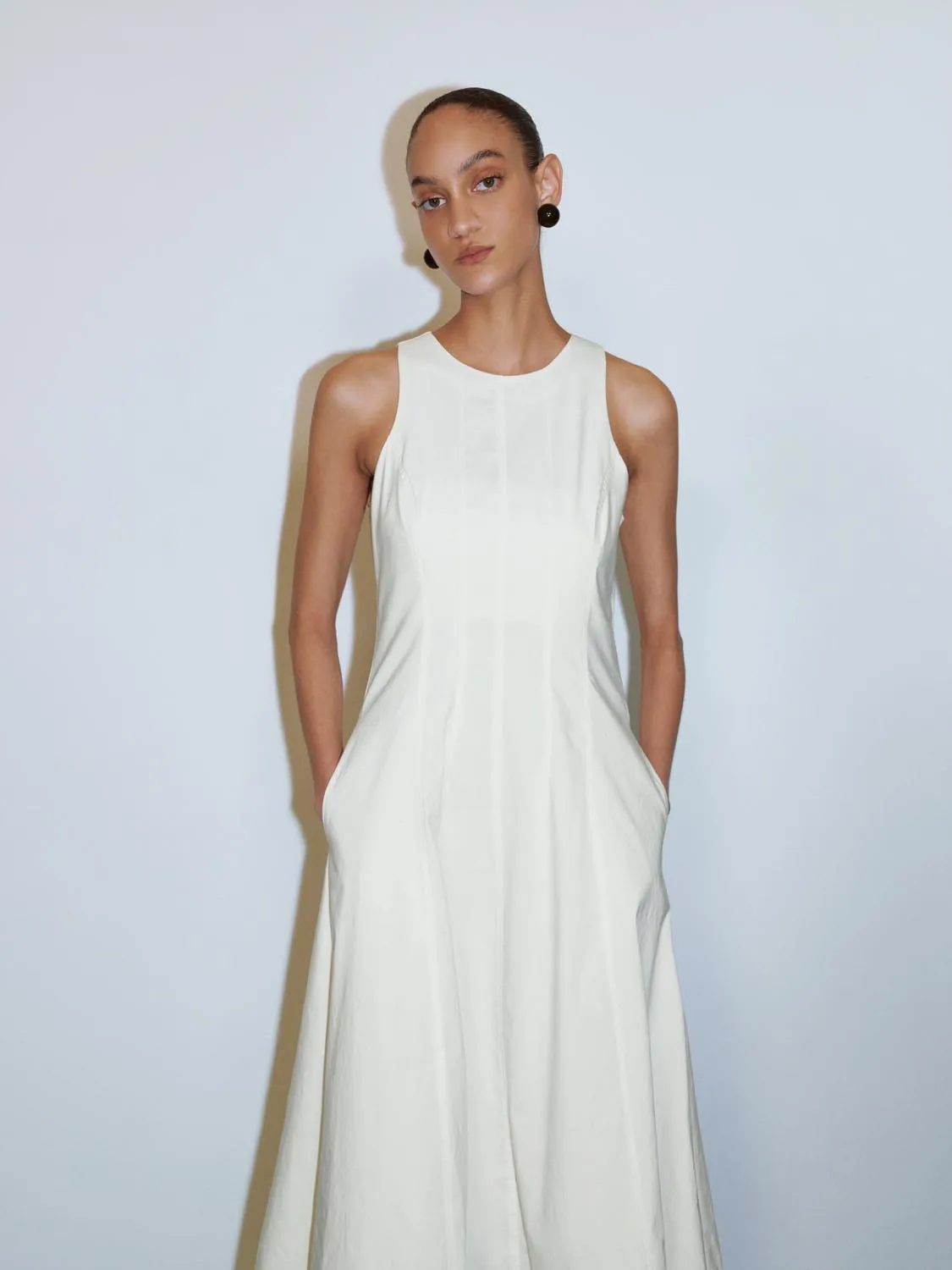 Sleeveless A-Line Dresses