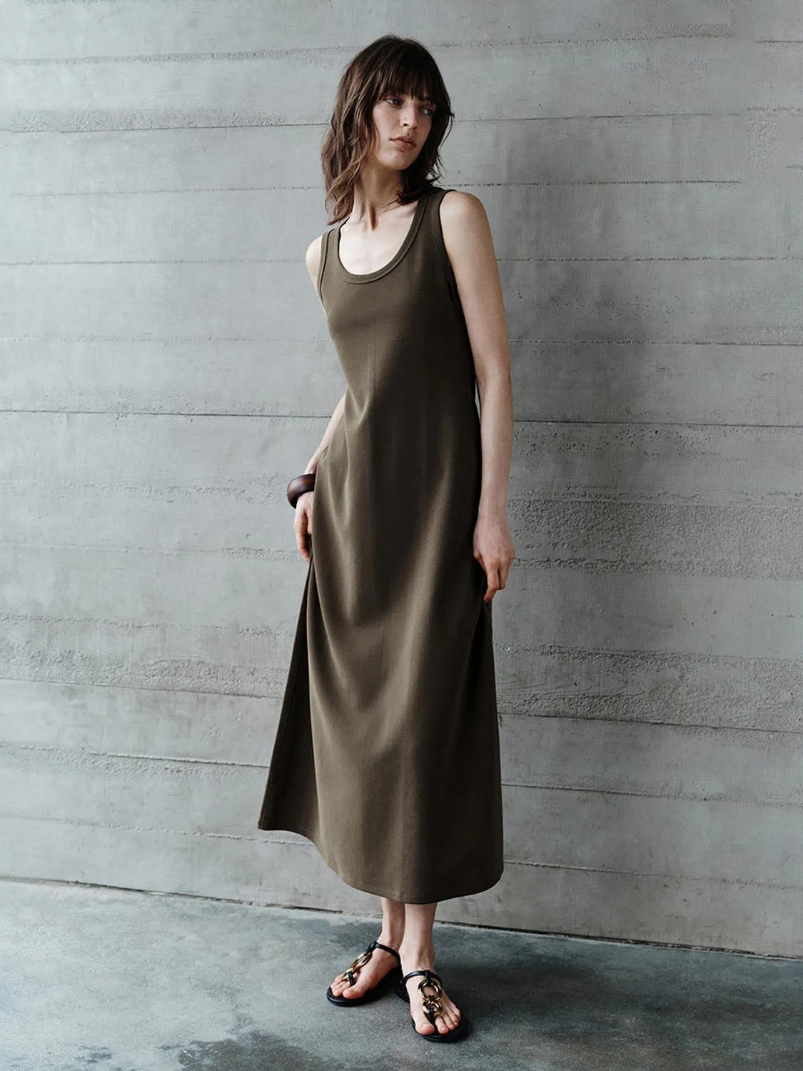 Sleeveless A-Line Dresses
