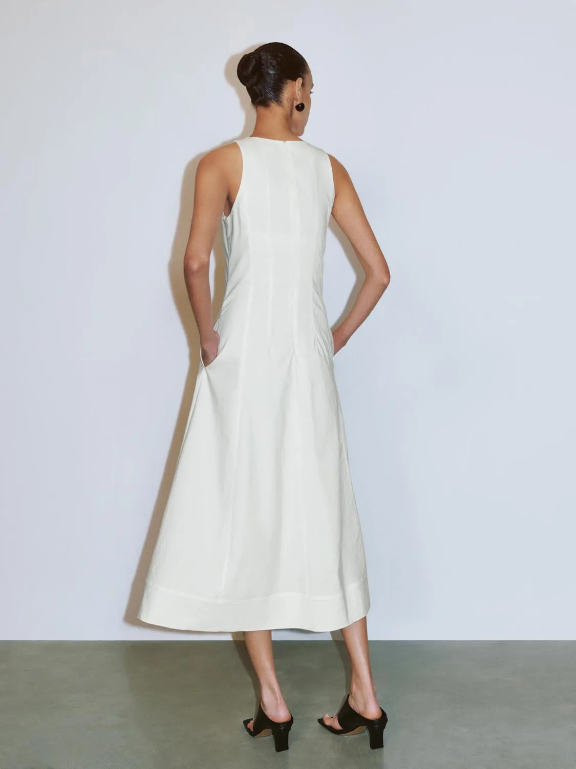 Sleeveless A-Line Dresses