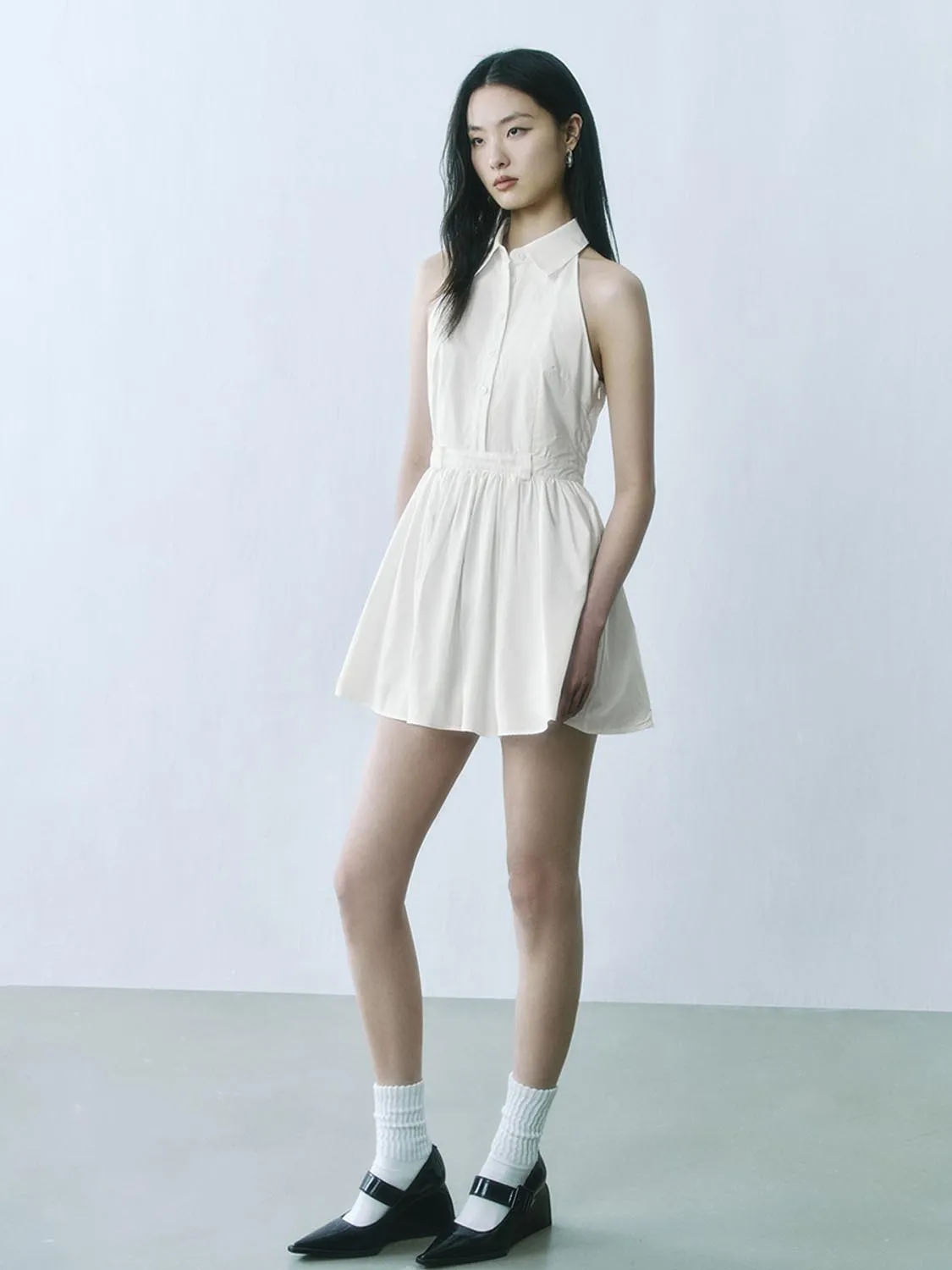 Sleeveless A-Line Dresses
