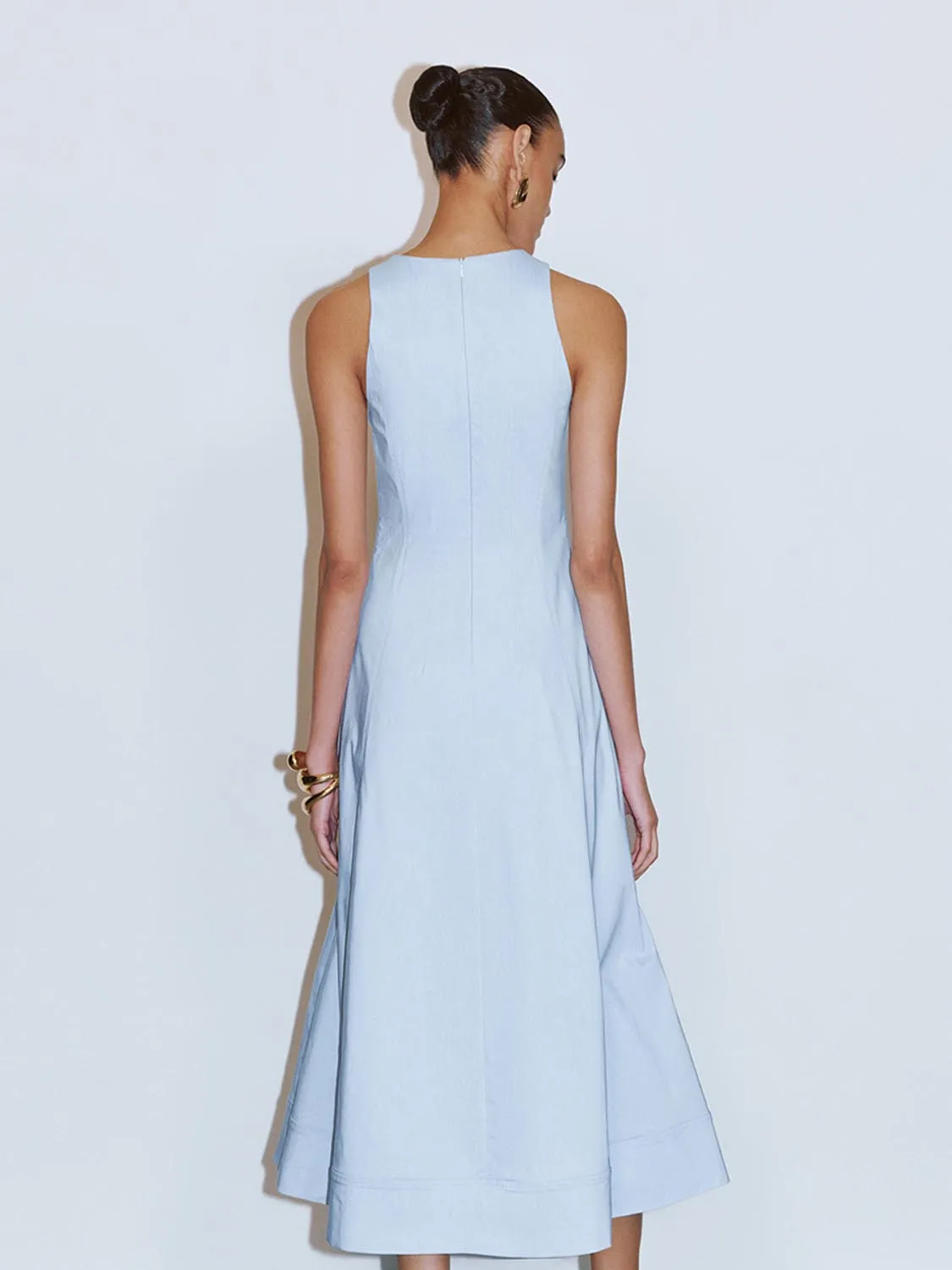 Sleeveless A-Line Dresses