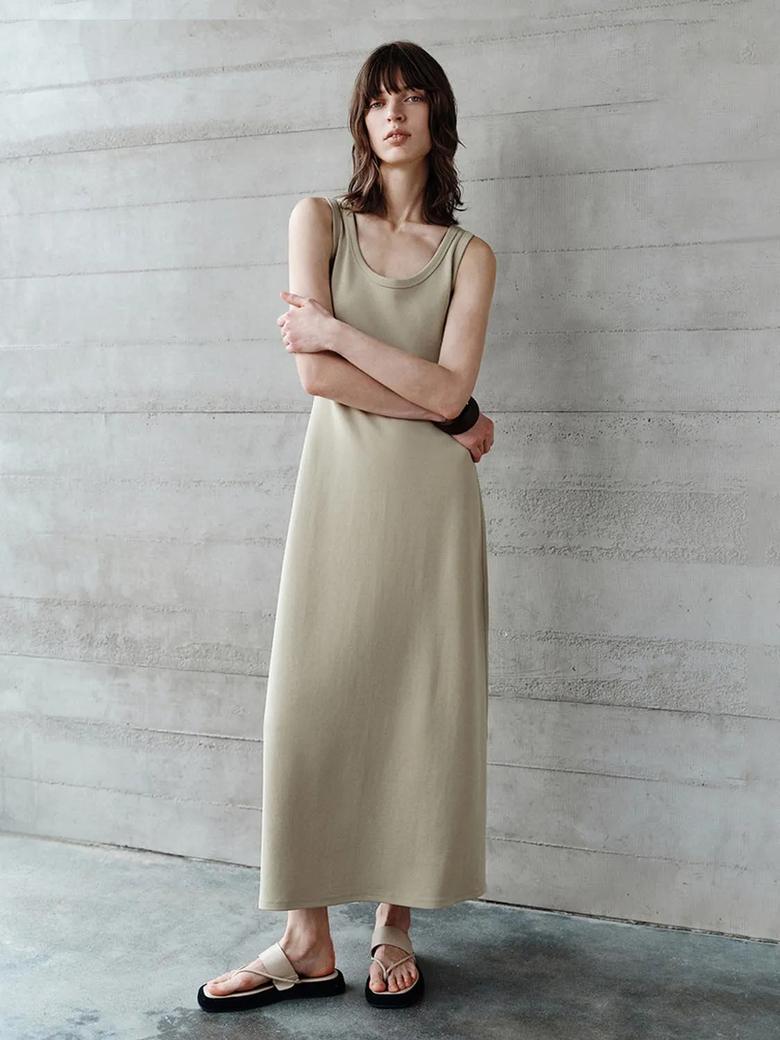 Sleeveless A-Line Dresses