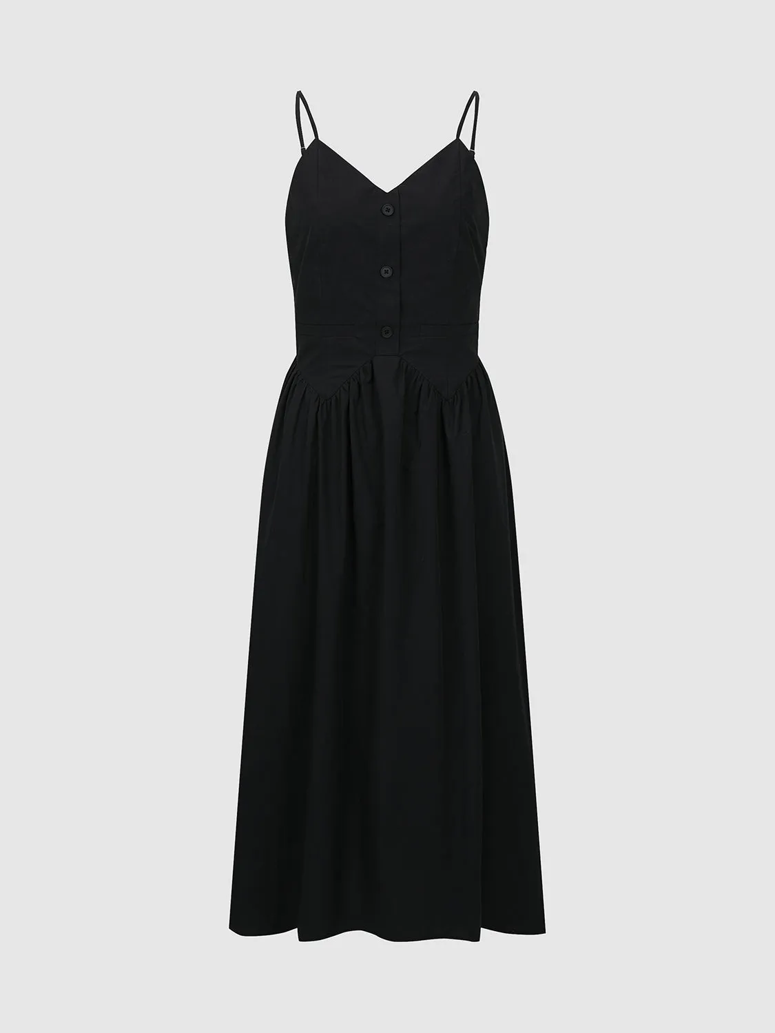 Sleeveless V-Neck A-Line Dresses
