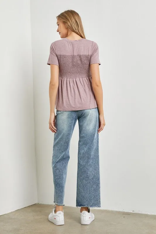 SMOCKING TOP
